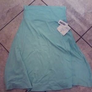 Lularoe NWT Mint Green Azure Skirt